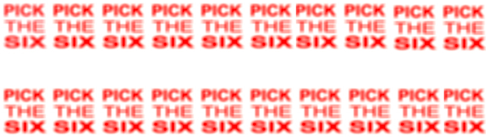Mackay of Lewis wins Pick The Six!