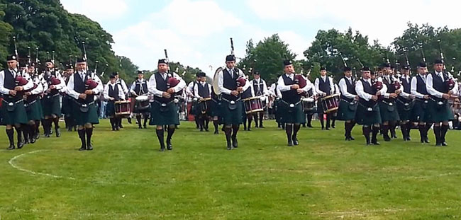 St. Laurence O'Toole competing at Lurgan