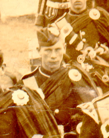 Willie Lawrie - he died for piping in the Great War.