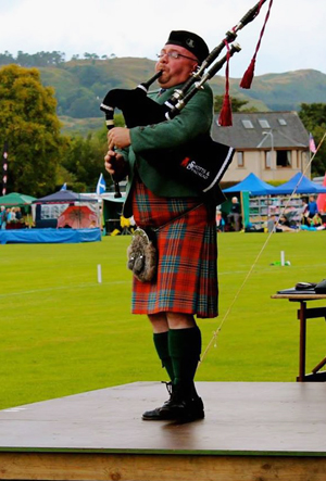Andrew Hall, overall winner at Arisaig.