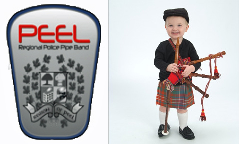 Band makes annual a-Peel for donations to toy drive