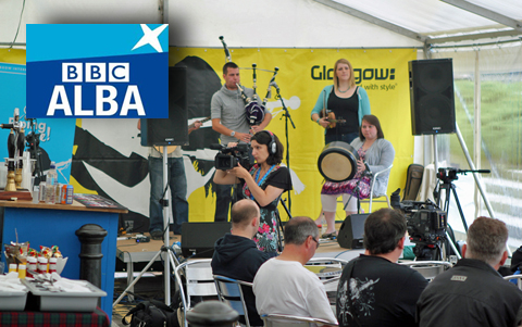 Piping Live! hits the small screen with three BBC Alba TV broadcasts