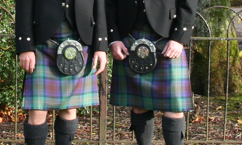Torphichen introduces new 2012 look: kilts, chrome, hall, players