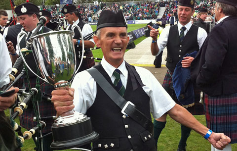 Bass drummer fulfills a dream after band wins at World’s