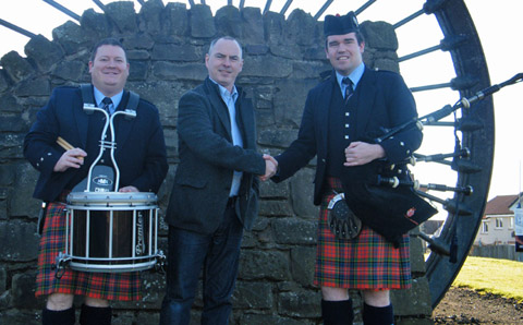 New Dysart sponsorship enables band to travel to all majors