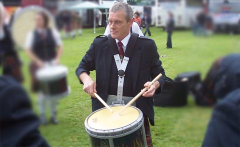 John Moneagle returns to the Vale to lead drummers