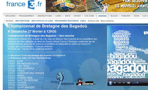 <<Couler!>> Breton Championships streaming live on the net