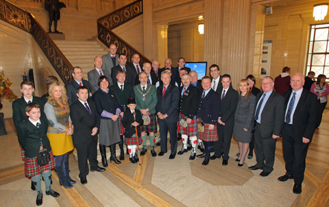 Ulster bands’ success toasted at Northern Ireland Assembly