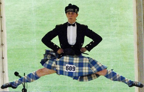 Wilton takes leap from Highland dancing to focus on piping