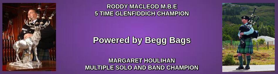 Begg Bagpipes – banner