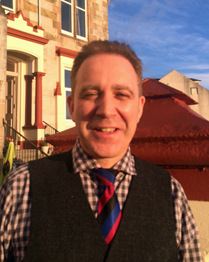 John-Angus Smith, happy after being announced the winner of the Highland Society of London Gold Medal at Oban.