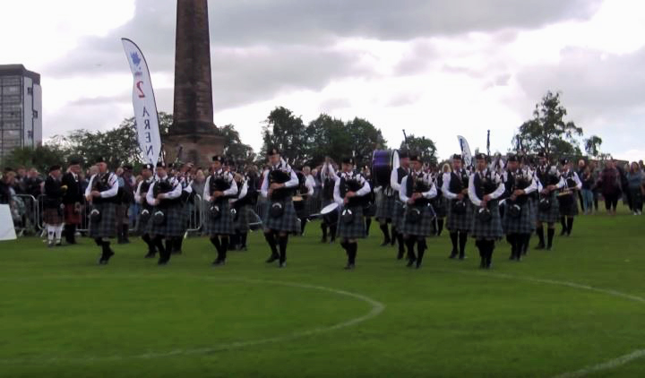 Lomond & Clyde competing in the Grade 2 Final at the 2015 World Championships.
