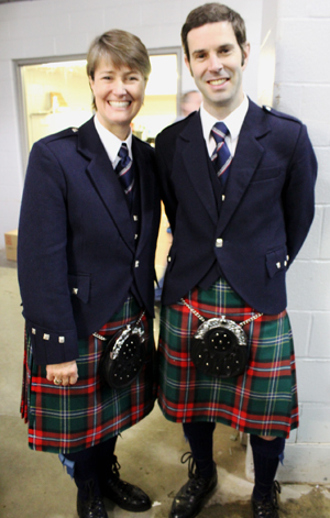Karen Hatcher and James MacHattie.