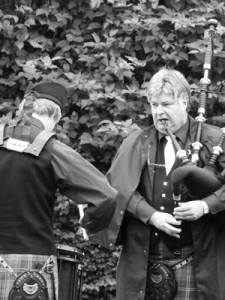 Graham Davidson playing for a Greighlan Crossing drummer.