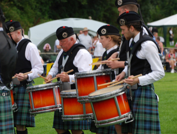 Barham Brummage leading the MacKenzie corps.