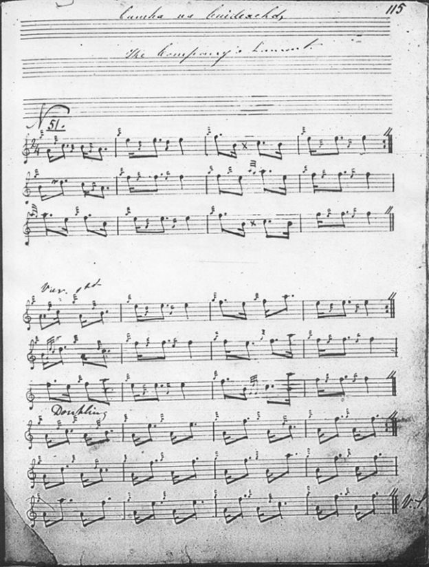 The Company’s Lament pipesdrums