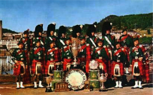 The Powell River Pipe Band, 1961.