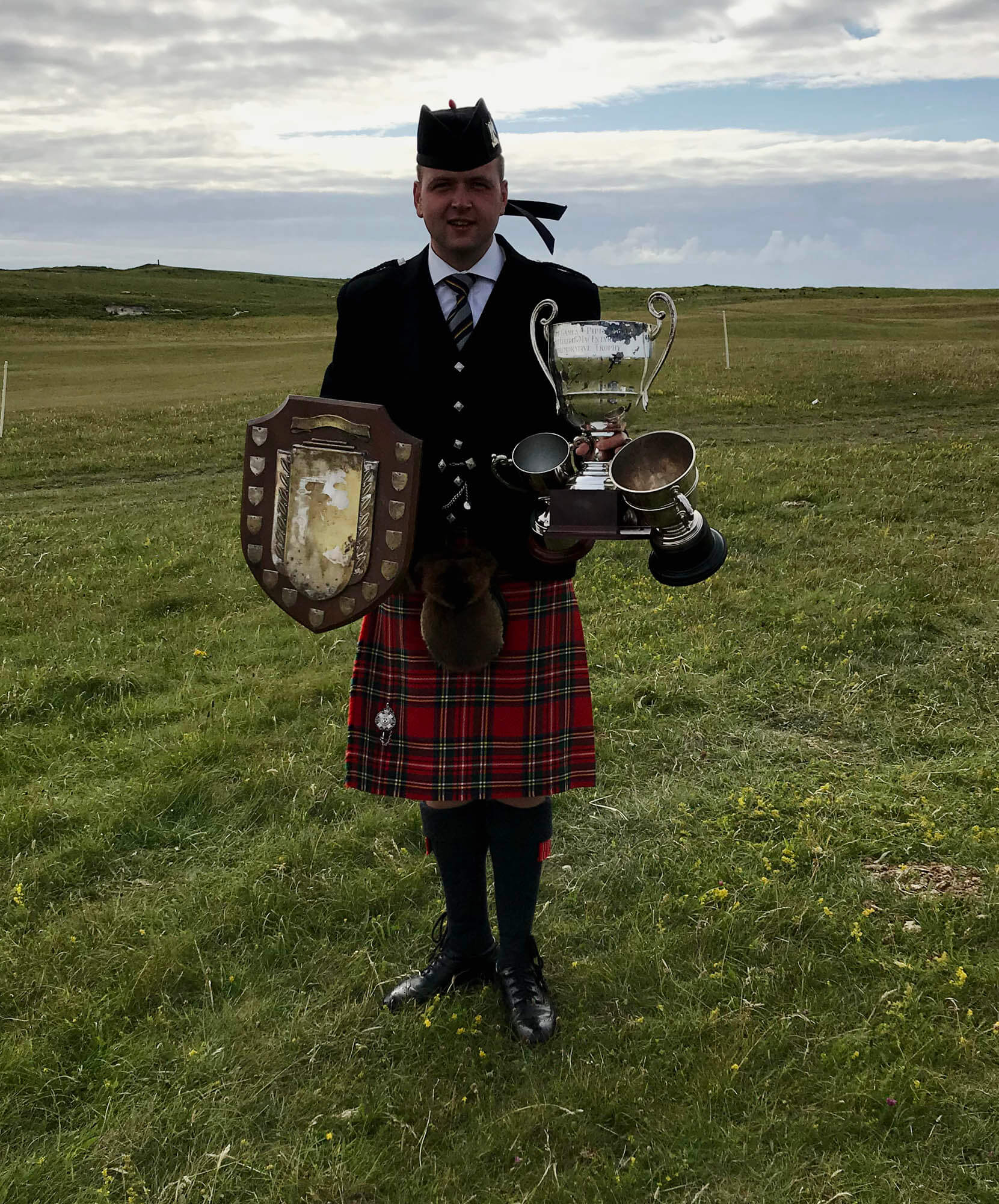 Ben there, Duncan that wins Champion Piper at South Uist pipesdrums