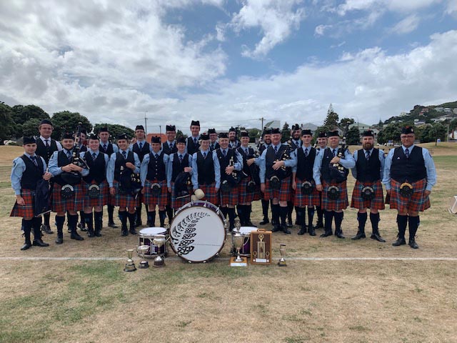 New Zealand Police celebrate their win at Wellington Hakes Bay.