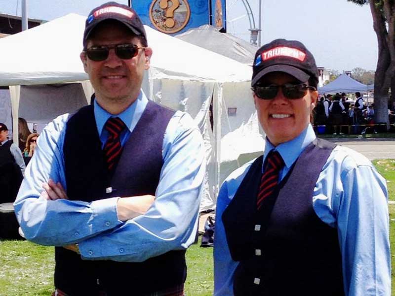 Married with pipe bands: Hilders say We Do to ScottishPower