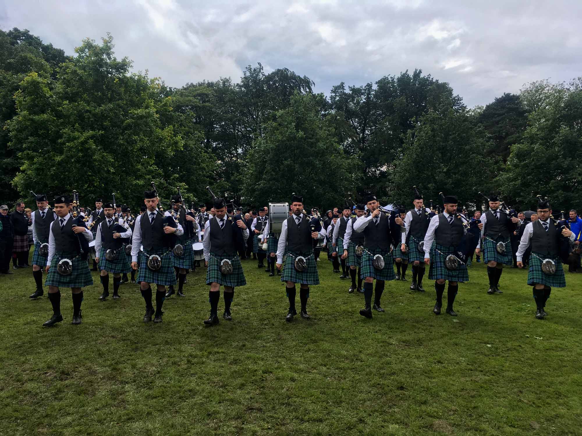 Inveraray & District at the 2019 UK Championships.