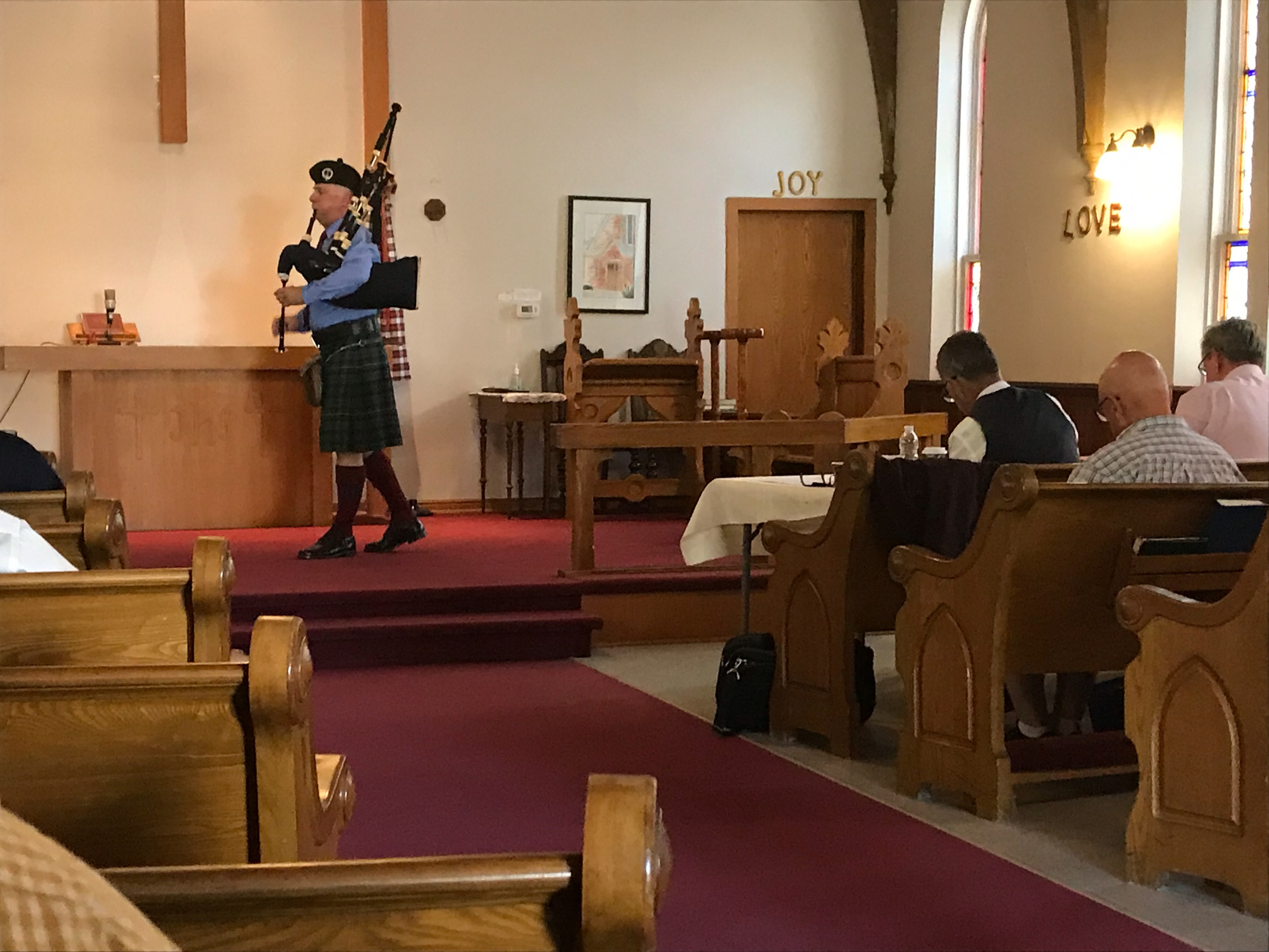 Jack Lee on his way to winning the Bar to the Gold Medal at the Glengarry Highland Games.