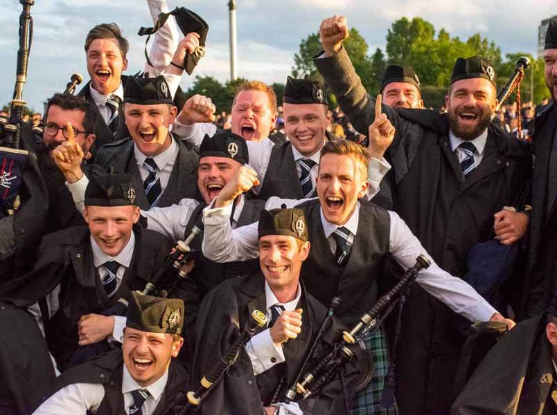 Piping and drumming. Now, more than ever.