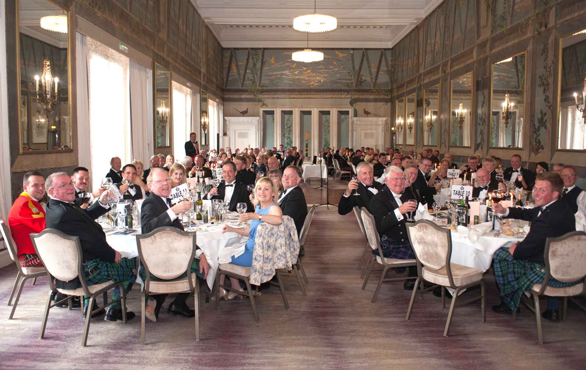 The scene at the 2019 black-tie Capt. John A. MacLellan Medal dinner-recital-competition.