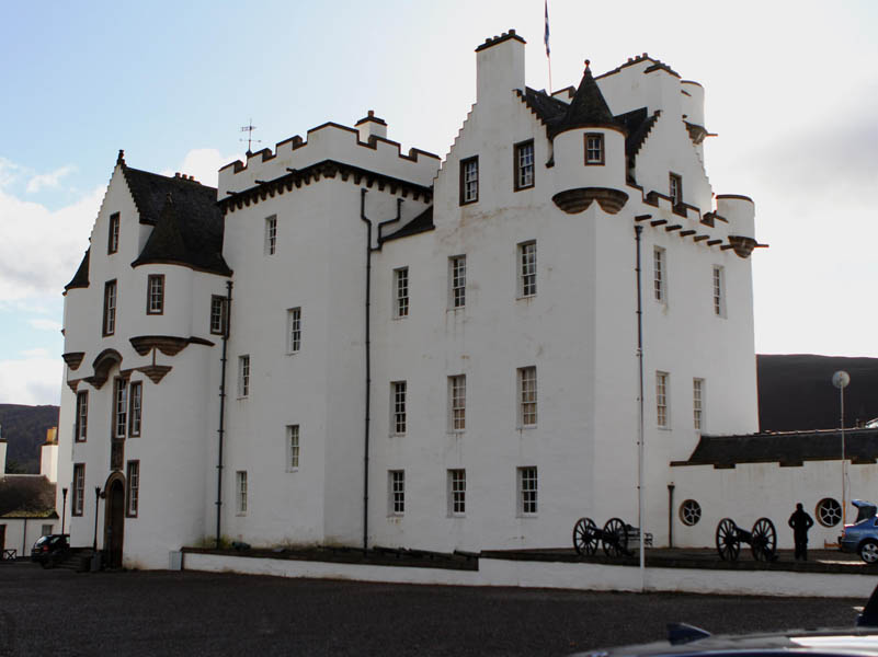 Blair Castle, venue for the Glenfiddich Championships.