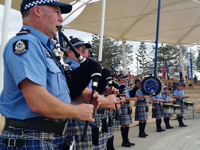 Police kilt sales