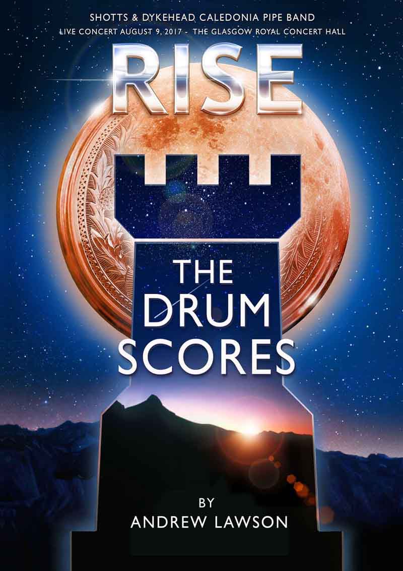 Forte Drumming Book Scores Boghall & Bathgate Caledonia Pipe Band Gordon Brown 