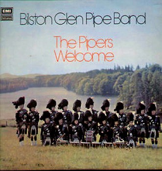 Bilston Glen's 1970s album, 'The Pipers Welcome,' featured the playing of a young Bobby Pinkman.