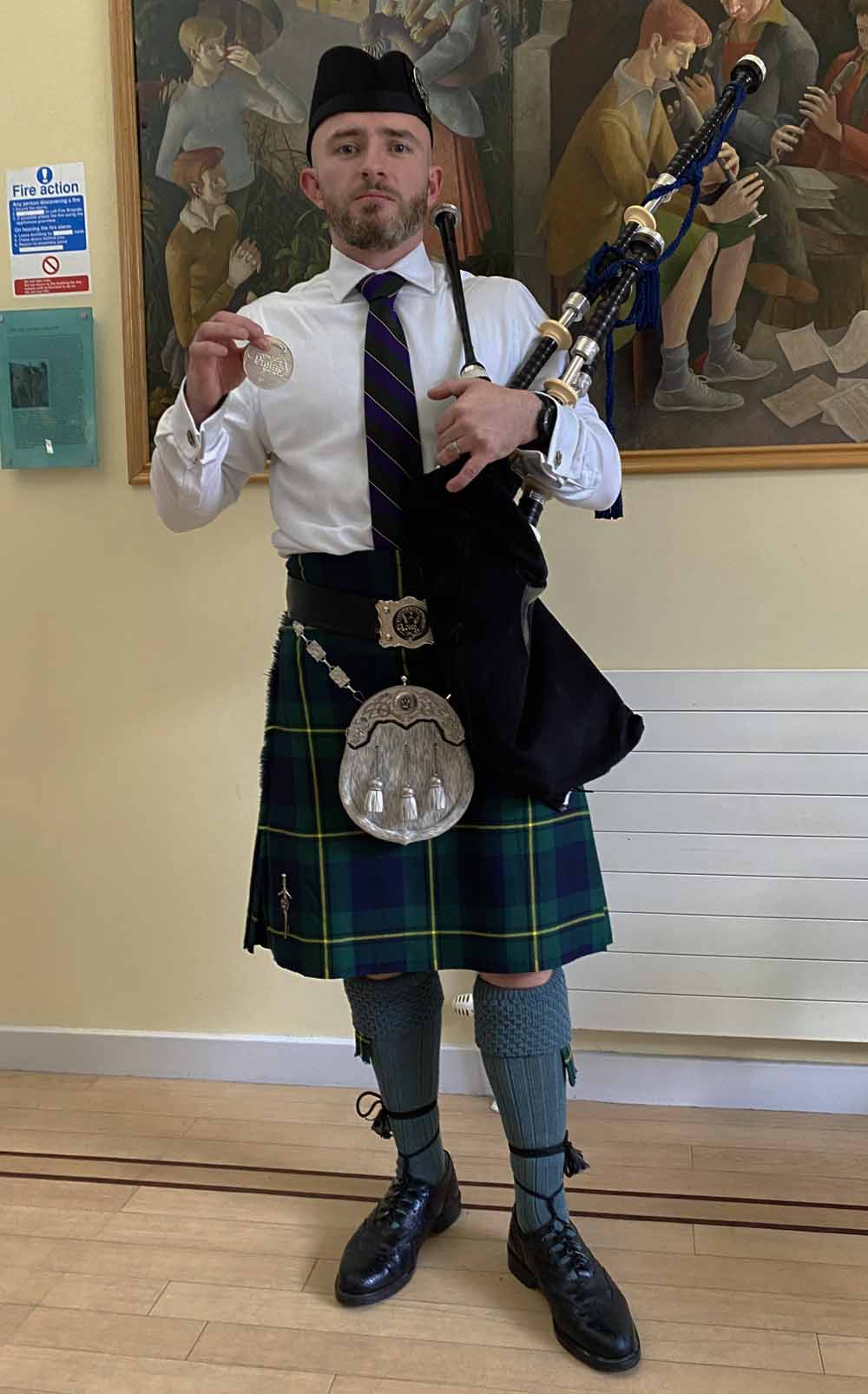 Daniel Johnstone, winner of the CLASP Medal for the overall in Grade 1.