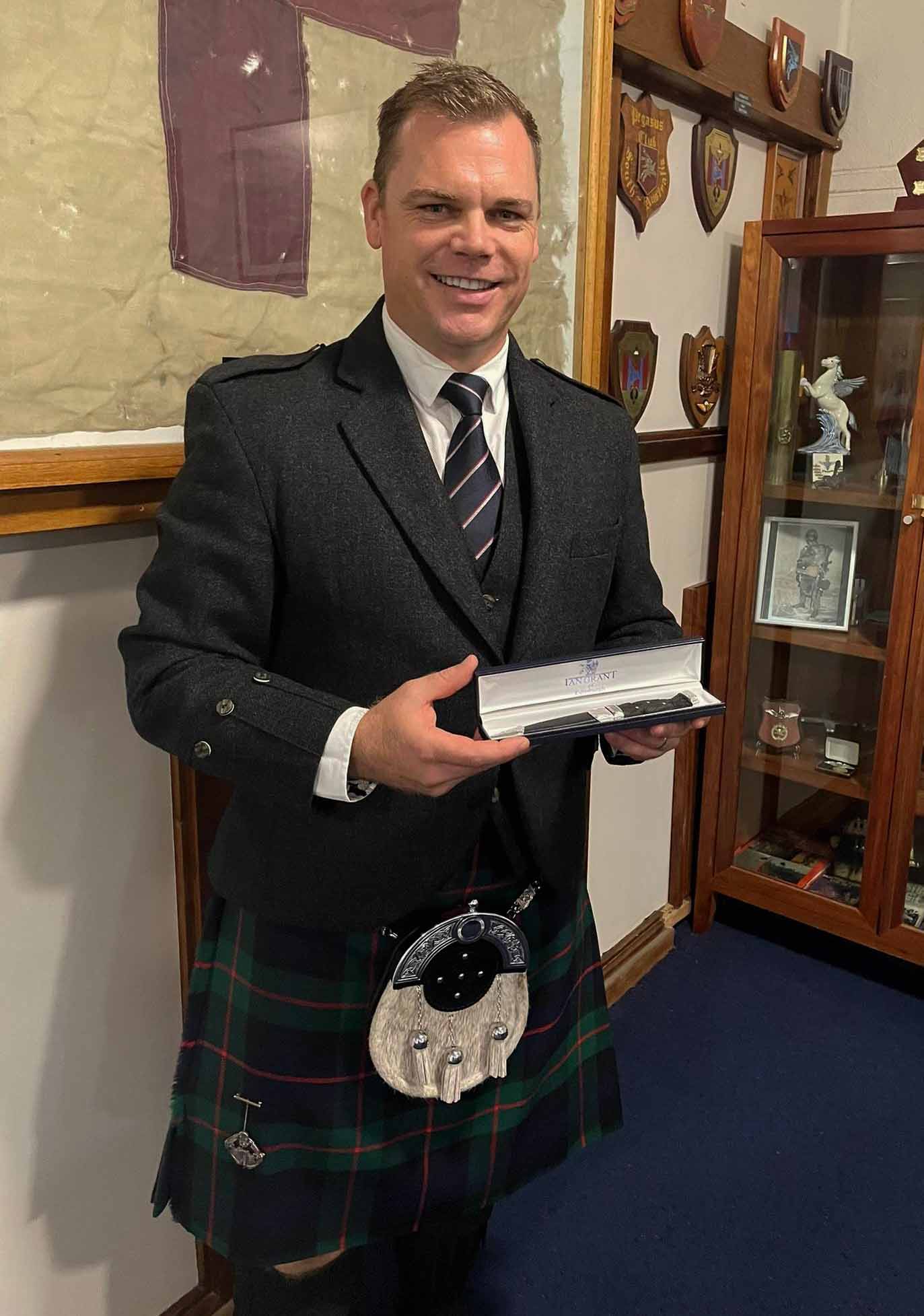 Stuart Easton, winner of everything he competed in at the 2022 R.R. Brown competitions.