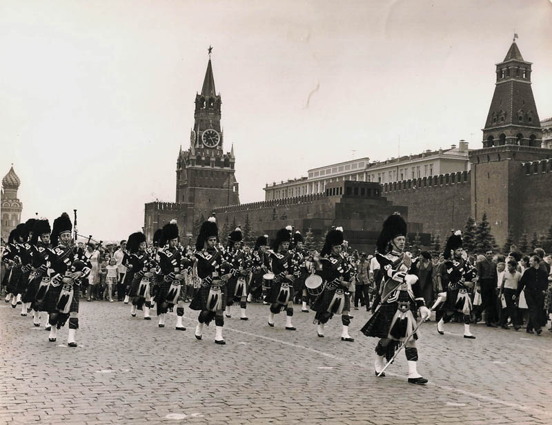 Band in the USSR: the Edinburgh City Police visit Moscow in 1966