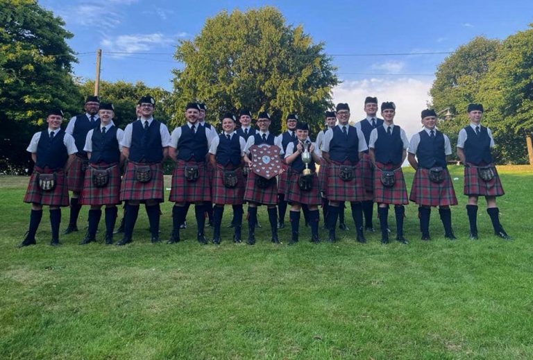 1st Troon Boys Brigade World’s Grade 4B winners after RSPBA compiling