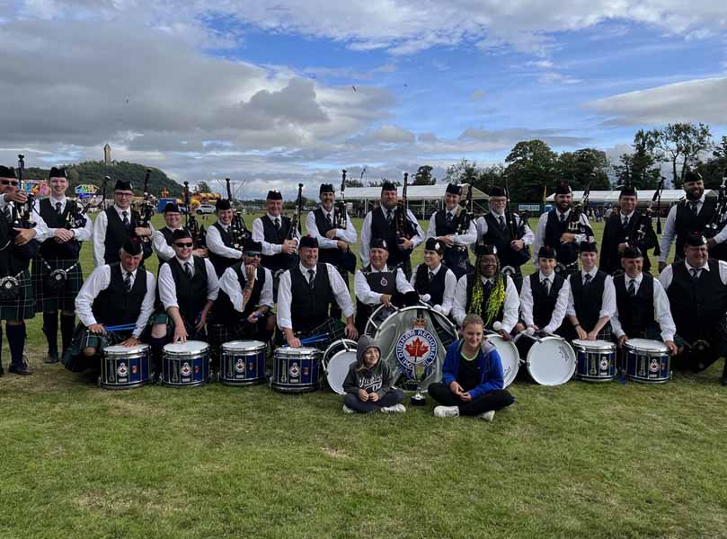 Bands playing up win higher-grade events at Bridge of Allan