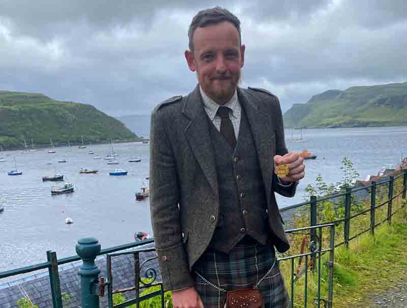 James Duncan MacKenzie wins Dunvegan Medal at Skye Gathering