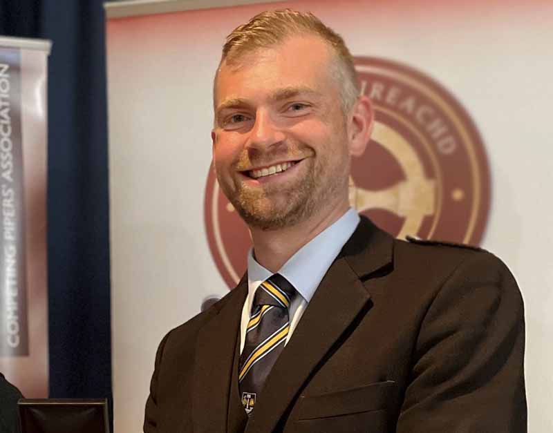 Competing Pipers Association elects new executive team