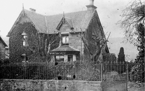 Annie Campbell's "Allanbank" home in Aberfeldy.