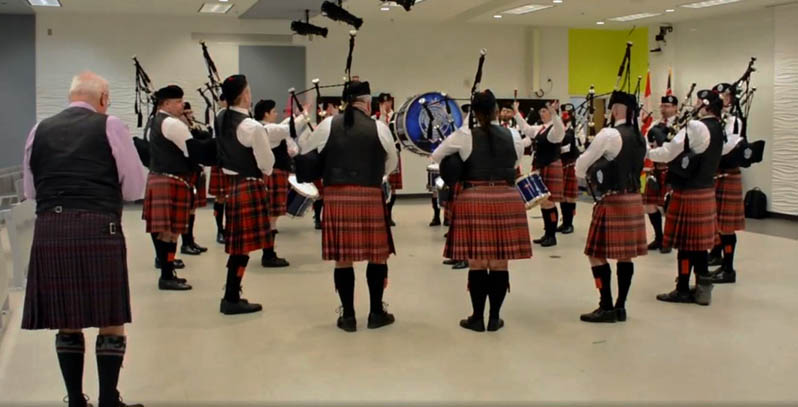 Peel Regional Police putting bands through simulated contests May 26th