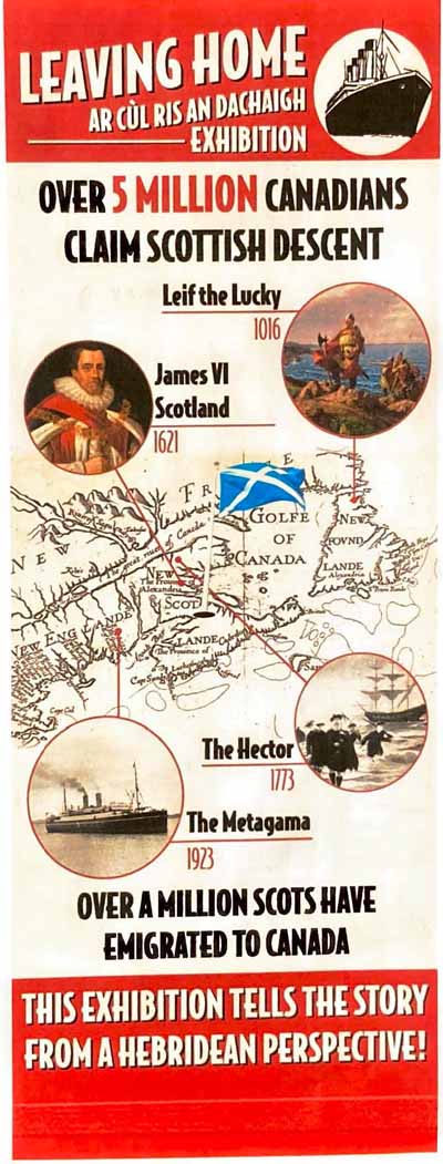 The story of Hebridean immigration to Canada.