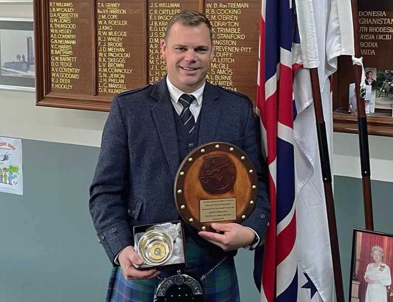 Easton hauls in 2023 R.U. Brown Piobaireachd Society Clasp and aggregate trophy
