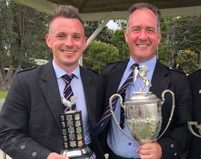 Greg Wilson takes the Targe and the overall, Kernaghan the light music at Palmerston North