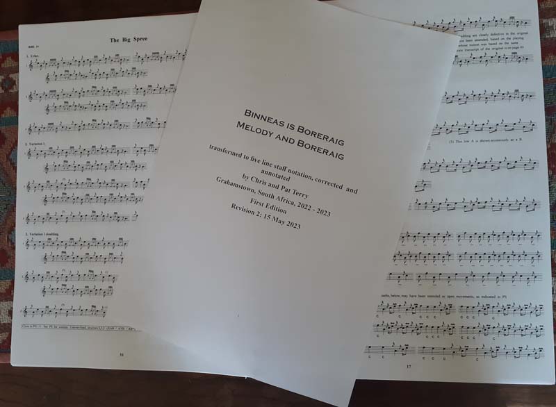 New interpretation of Binneas is Boreraig in the works