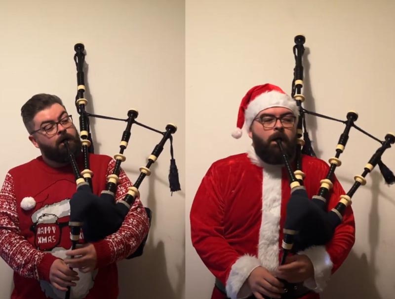 “Christmas Madness” is Ross Miller’s latest totally bonkers holiday creation