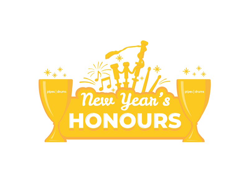The 23rd annual pipes|drums New Year’s Honours