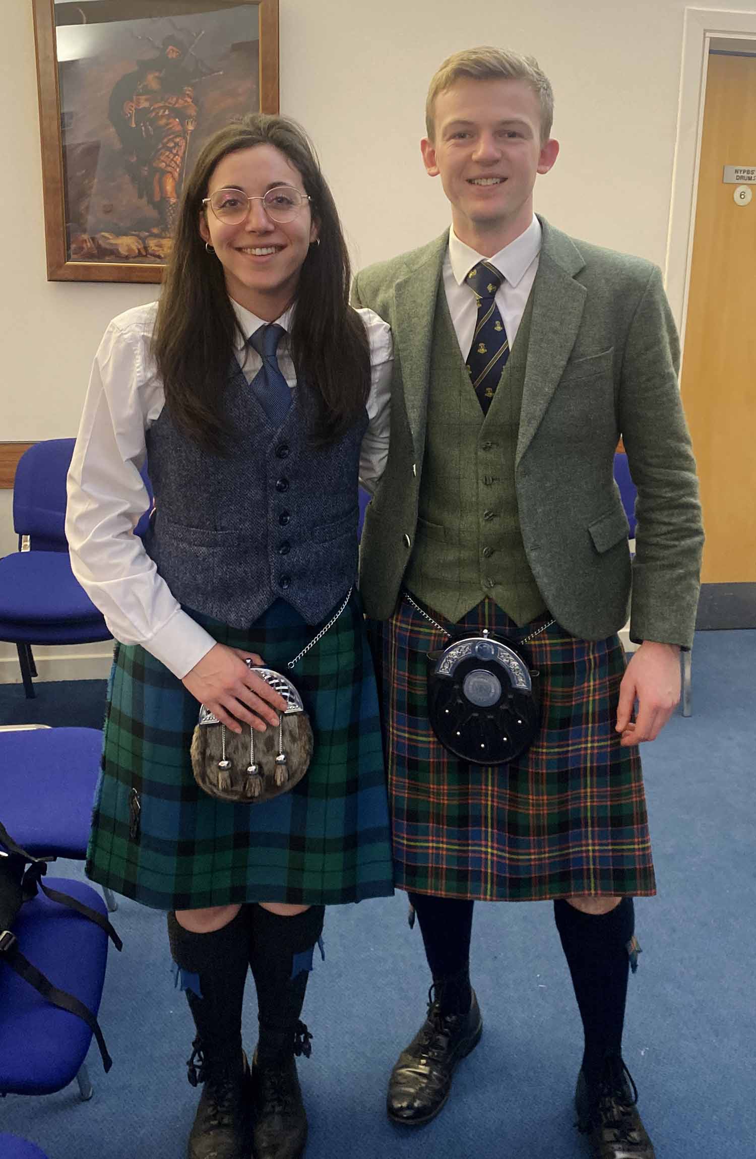 Judges Eireann Iannetta-MacKay and Sandy Cameron.