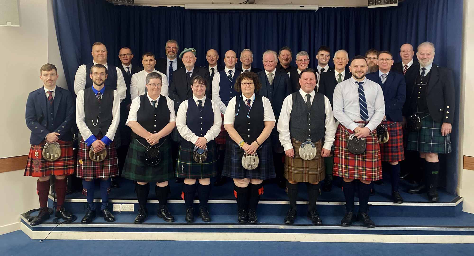 The hale loat of CLASP competitors and judges, January 13, 2024.