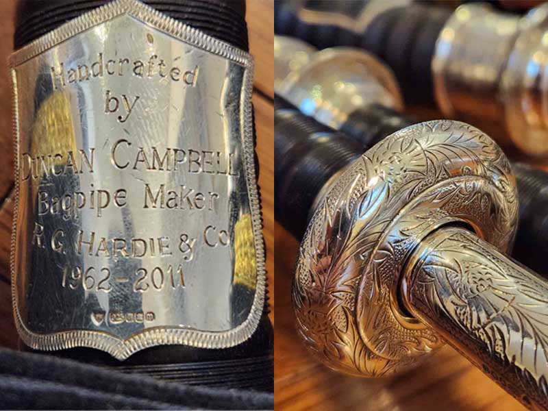 Historic swansong Duncan Campbell R.G. Hardie pipes up for sale